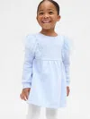 Gap Baby & Toddler Tulle Sweatshirt Dress In Blue