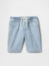 Gap Baby & Toddler Ultrasoft Denim Pull-on Shorts In Light Wash