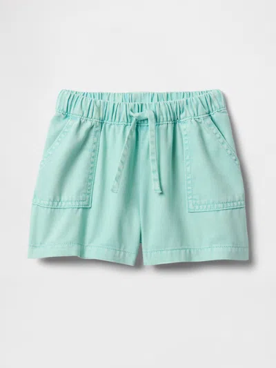 Gap Baby & Toddler Ultrasoft Pull-on Shorts In Surf Spray