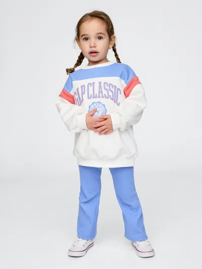 Gap Baby & Toddler Vintagesoft Tunic Sweat Set In Shirting Blue