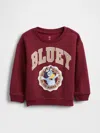 Gap Baby & Toddler Vintagesoft Bluey Graphic Sweatshirt In Red