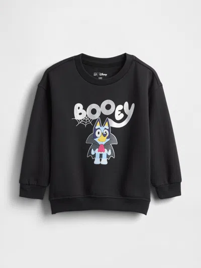 Gap Kids' Baby & Toddler Vintagesoft Bluey Halloween Sweatshirt In Black