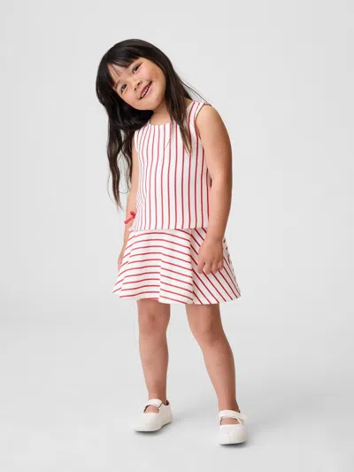 Gap Baby & Toddler Vintagesoft Bow Skort Set In Red