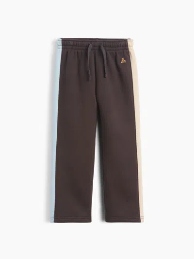 Gap Baby & Toddler Vintagesoft Colorblock Stripe Sweatpants In Brown Colorblock