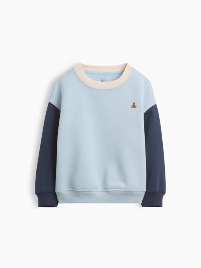 Gap Baby & Toddler Vintagesoft Colorblock Sweatshirt In Gray