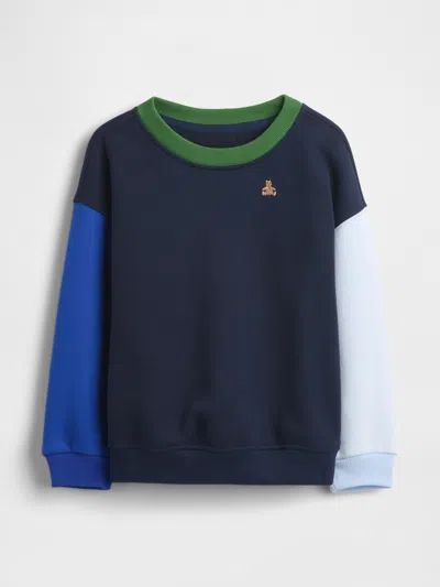 Gap Baby & Toddler Vintagesoft Colorblock Sweatshirt In Multi