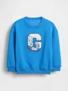 Gap Baby & Toddler Vintagesoft Graphic Logo Sweatshirt In Blue