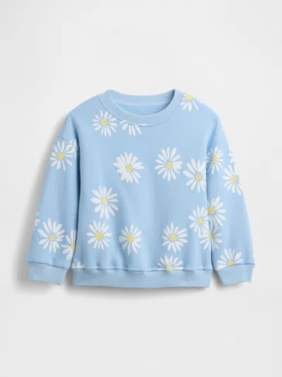 Gap Baby & Toddler Vintagesoft Graphic Sweatshirt In Blue