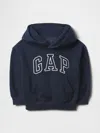 Gap Baby & Toddler Vintagesoft Logo Hoodie In Blue