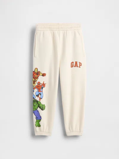 Gap Baby & Toddler Vintagesoft Marvel Logo Joggers In Neutral