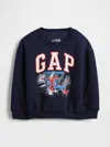 Gap Baby & Toddler Vintagesoft Marvel Logo Sweatshirt In Blue