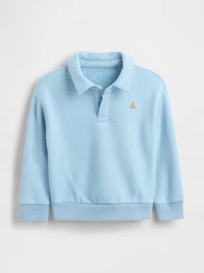 Gap Baby & Toddler Vintagesoft Polo Shirt Sweatshirt In Blue