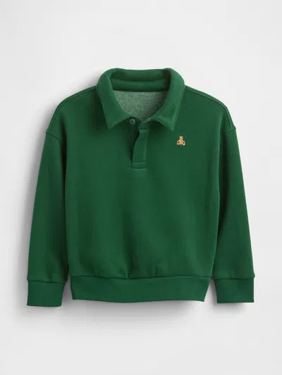Gap Baby & Toddler Vintagesoft Polo Shirt Sweatshirt In Green