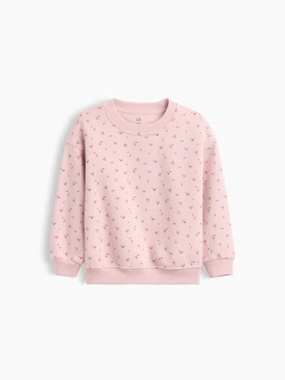 Gap Baby & Toddler Vintagesoft Print Sweatshirt In Pink