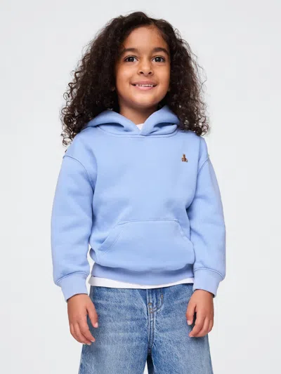 Gap Kids' Baby & Toddler Vintagesoft Relaxed Hoodie In Shirting Blue