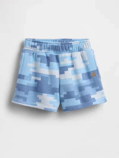 Gap Kids' Baby & Toddler Vintagesoft Sweat Shorts In Blue