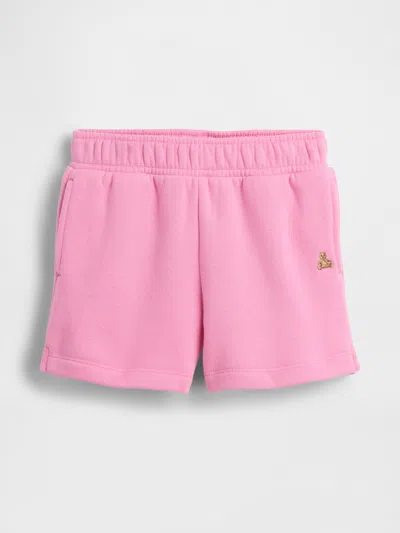 Gap Kids' Baby & Toddler Vintagesoft Sweat Shorts In Pink