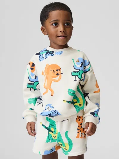 Gap Baby & Toddler Vintagesoft Sweatshirt In Animal Print