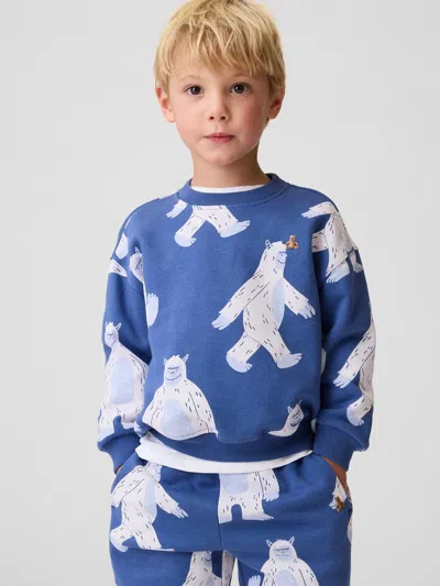 Gap Baby & Toddler Vintagesoft Sweatshirt In Blue