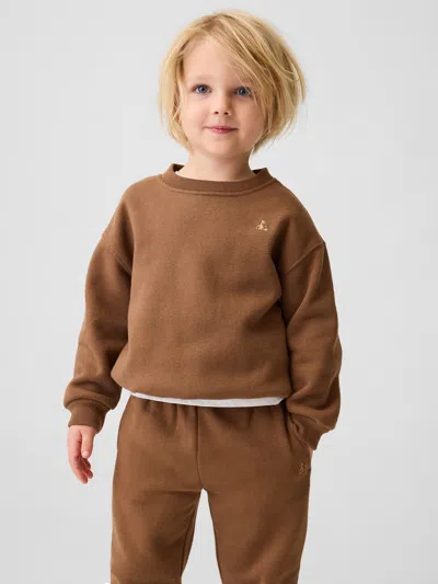Gap Kids' Baby & Toddler Vintagesoft Sweatshirt In Brown