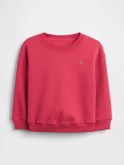 Gap Kids' Baby & Toddler Vintagesoft Sweatshirt In Red