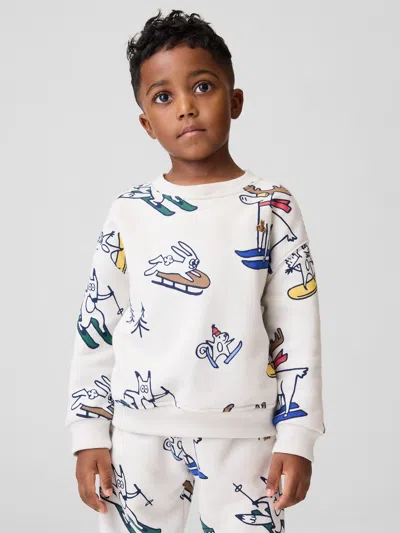 Gap Baby & Toddler Vintagesoft Sweatshirt In White
