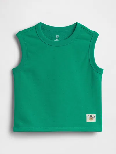 Gap Baby & Toddler Vintagesoft Terry Tank Top In Green
