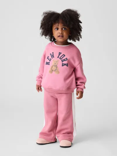 Gap Baby & Toddler Vintagesoft Track Sweatpants In Rosetta