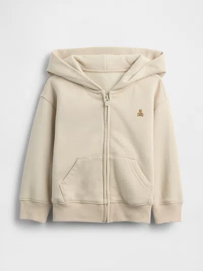 Gap Kids' Baby & Toddler Vintagesoft Zip Hoodie In Gray