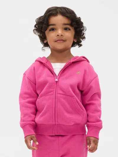 Gap Kids' Baby & Toddler Vintagesoft Zip Hoodie In Pink