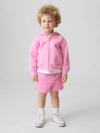 Gap Kids' Baby & Toddler Vintagesoft Zip Hoodie In Pink