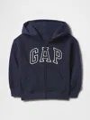 Gap Baby & Toddler Vintagesoft Logo Hoodie In Blue