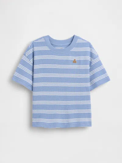 Gap Kids' Baby & Toddler Waffle T-shirt In Blue