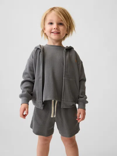 Gap Kids' Baby & Toddler Waffle Zip Hoodie