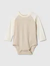 Gap Baby Bodysuit In Bedrock Beige
