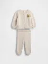 Gap Baby Brannan Bear Cardigan Sweater Set In Neutral