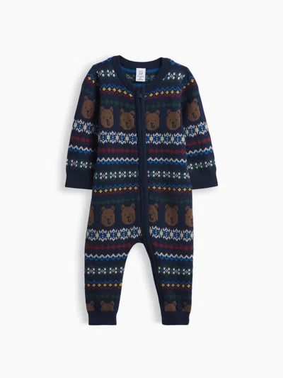 Gap Baby Brannan Bear Fair Isle Sweater One-piece In Multi