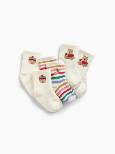 Gap Baby Brannan Bear Socks (3-pack) In Neutral