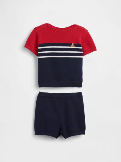 Gap Baby Colorblock Sweater Outfit Set In Multi
