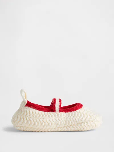 Gap Baby Crochet Mary Jane Shoes