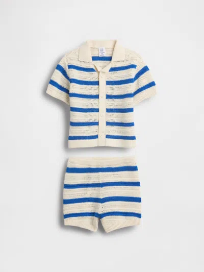 Gap Baby Crochet Outfit Set