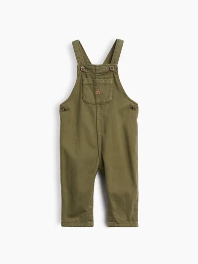 Gap Baby Denim Overalls In Animal Print
