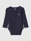 Gap Baby First Favorites Bodysuit In Dark Night Blue