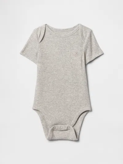 Gap Kids' Baby First Favorites Bodysuit In Grey