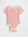 Gap Baby First Favorites Bodysuit In Red Stripes