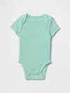 Gap Baby First Favorites Bodysuit In Surf Spray Green