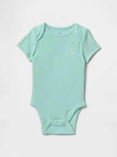 Gap Kids' Baby First Favorites Bodysuit In Surf Spray Green