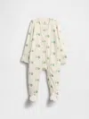 Gap Baby First Favorites Footed One-piece In Green
