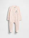Gap Baby First Favorites Footed One-piece In Neutral