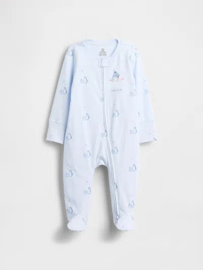 Gap Kids' Baby First Favorites Footed One-piece In White